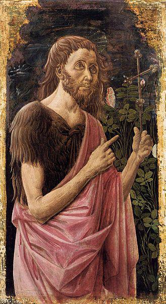 Fra Carnevale St John the Baptist France oil painting art